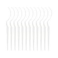 thumbnail image 1 of lionlar 12 Pieces Eyelashes Display Sticks Eyelashes Applicator Tools for Makeup DIY Clear, 1 of 9