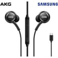 thumbnail image 2 of 2-Pack High-Quality USB-C Headphones Wired Type C Earbud Stereo In-Ear with in-line Remote & Microphone Compatible with Samsung Galaxy S8 S9 S10 S10+ S10e S20 S21 Ultra Note 8 Note 9 Note10+, 2 of 3