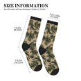 thumbnail image 3 of Athletic Socks Army Camouflage Pattern Sport Running Calf Socks Crew Socks for Men Women, 3 of 7