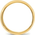 thumbnail image 2 of 14K Yellow Gold 14Ky 8mm Bevel Edge Comfort Fit Band Size 10 Made In United States bec080-10, 2 of 5
