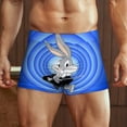 thumbnail image 2 of Looney Tunes Bugs Bunny Mens Boxer Briefs Active Stretch Breathable Underwear, Comfortable Gym Boxer Briefs, 2 of 7