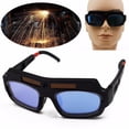 thumbnail image 2 of 2x Gafas de Soldadura Auto Oscurecimiento Suministros de Construcción Partes de Fontanería Cola Máscara de soldadura de oscurecimiento automático, 2 of 8