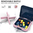 thumbnail image 4 of Daily Pill Case Small Pill Box Organizer Travel Medicine Container For Vitamins Fish Oils, 4 of 4
