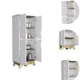 thumbnail image 5 of High - quality and Durable Storage Solution - Double - door Kitchen Pantry for Long - term Use, 5 of 5