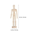 thumbnail image 4 of Jointed Puppet for Small Figurines 2Pcs with Artistic Design for Home and Bar Decor, 4 of 9