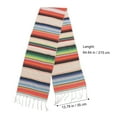 thumbnail image 2 of Baluue Mexican Style Table Runner Multi Color Long Table Cover for Party and Dining, 2 of 8