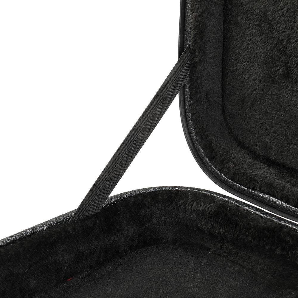 LINJH Electric Hard-Shell Case for GST GTL 170 SG Guitar Rectangular Case Black