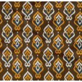 thumbnail image 4 of oneOone Organic Cotton Poplin Twill Fabric Damask Ikat Print Fabric By The Yard 42 Inch Wide, 4 of 4