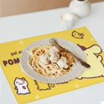 thumbnail image 3 of Pompompurin Placemats for Dining Table Set of 4, Decorative Place Mats for Kitchen Table Heat Insulation Stain Resistant Table Mats 12 X 18 Inch, 3 of 8