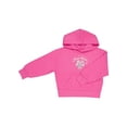 thumbnail image 2 of Wonder Nation Girls Fleece Hoodie, Sizes 4-18 & Plus, 2 of 7