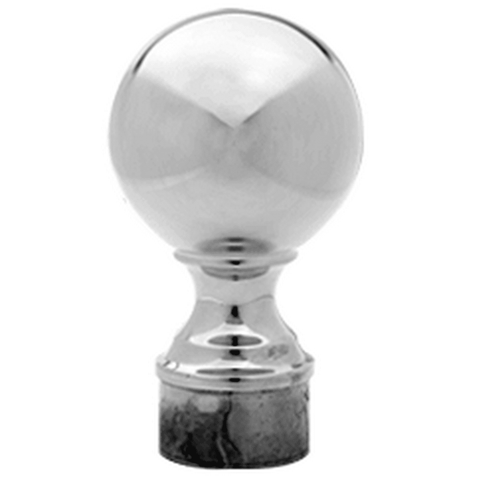 CRL SA508PS Polished Stainless Ball End Cap for 2" Tubing