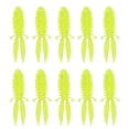 thumbnail image 2 of Cebo blando, 20 piezas Larva artificial Señuelos de gusano artificiales Señuelos de pesca Funcionalidad inteligente, 2 of 9