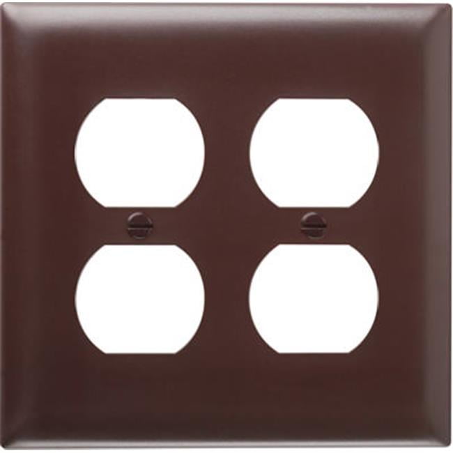 Datacomm 32-2024-BR 2.4 GHz Coax Wall Plate Brown