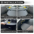 thumbnail image 6 of Unique Bargains Retractable Cargo Cover for Mazda CX-5 CX5 2013-2016 Rear Luggage Security Shield Shade Gloss Black, 6 of 7