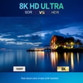 thumbnail image 4 of Proyector de Cine en Casa Nikou 1080P WiFi BT5.0 Android 9.0 2G+16G Compatible con Pantalla de 200 Pulgadas, 4 of 7