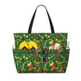 thumbnail image 1 of Disketp Cute Christmas Stocking Bear Bolsa de Playa de Gran Capacidad, Bolso Impermeable y a Prueba de Arena para Mujer, Ideal para Playa, Piscina y Natación, 1 of 7