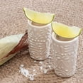 thumbnail image 4 of MEXTEQUIL Handmade Ceramic Talavera Shot Glasses, 2 oz, Set of 4, White Lace, 4 of 11