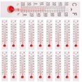 thumbnail image 4 of HLONK 25Pcs Miniature Temperature Gauges Mini Thermometer Miniature Accessory Decors, 4 of 8