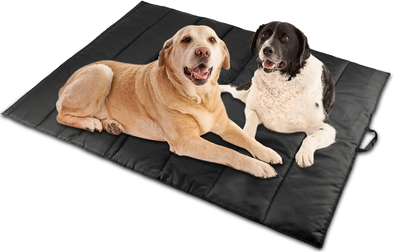 Large Outdoor Dog Bed Mat, Portable Waterproof Camping Dog Mat, Washable Dog Travel Mat with Carry Bag for Medium and Large Dogs Sleeping, 57"X39"