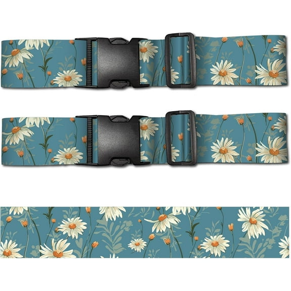 Polyester Luggage Straps with Palstic Clasps Flower 1800x50mm