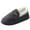 Grey, variant on Women's Men's Fuzzy Memory Foam Slippers Closed Back Cordurory Bedroom House Shoes Winter Warm Indoor Ourdoor Slip on Booties