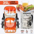 thumbnail image 4 of Mochila Cooler N NEVO RHINO 54 Can Waterproof 33x23x46 cm, 4 of 8