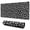 Black Dog Paw, variant on Long Mouse Pads for Desk,Black Cute Dachshund Dog and Wine Desk Mats on Top Of Desks, Desk Mouse Pad Extra Large with 3mm Non-Slip Base and Stitched Edge for Gaming,Office,Work,Home 31.5"x11.8"