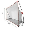 thumbnail image 3 of axGear Filet d'Entraînement de Golf Portable Intérieur/extérieur 10 Pi x 7 Pi Portée de Conduite Filet d'Entraînement de Golf, 3 of 5