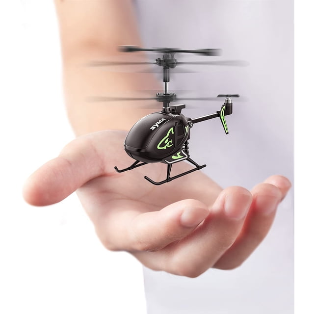 Helicóptero RC SYMA S100 Mini con estabilizador giroscópico y retención de altitud