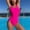 Hot Pink, variant on Oalirro Gift for Her Bikini Swimwear Two Piece New Printed Wetsuit Long-sleeved Sunscreen Swimsuit Surf Suit One-piece Swimsuit Bikinis Tops Hot Pink
