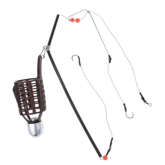 Cage Feeder 9# Hooks Sinker 20 30 40g -