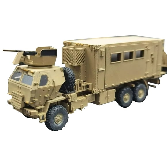 GUYUTING U.S. Army FMTV M1087 Patriot SAD Truck Model 1:72 Scale for Office Desk Decoration & Home Shelving