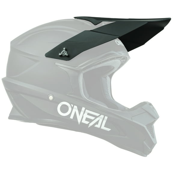 O'Neal 1 SRS Youth Helmet Replacement Visor/Peak Black