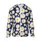 thumbnail image 1 of Balery Daisy Floral Sudadera ligera de manga larga con capucha y protección solar UPF 50+ para hombre y mujer, ideal para pesca y running-Large, 1 of 7