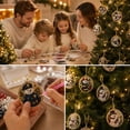 thumbnail image 5 of Clearance! 12PCS Christmas Ornaments DIY Pearl Diamond Art Kits for Adults & Kids, for Holiday Gifts & Window Hanging, Christmas Tree Decor, Snowman Family, 5 of 7