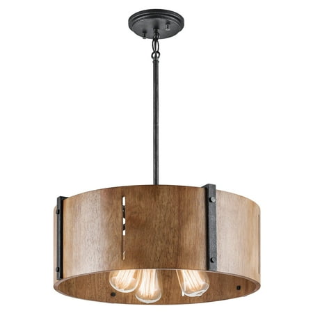 

Kichler Elbur 42644DBK Convertible Pendant