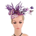 thumbnail image 5 of Foreign Trade Simulation Plastic Butterfly Hair Hoop Party Hair Accessories, 5 of 5