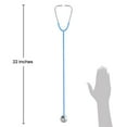 thumbnail image 5 of Dixie EMS Single Head Lightweight Stethoscope, Latex Free, for Doctors, Nurses, Students, Medical and Home Use - Light Blue, 5 of 5