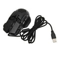 thumbnail image 4 of Ratón para juegos RGB, ratón para juegos RGB 12800, ratón para juegos, ratón óptico con cable USB, rendimiento finamente ajustado, 4 of 8
