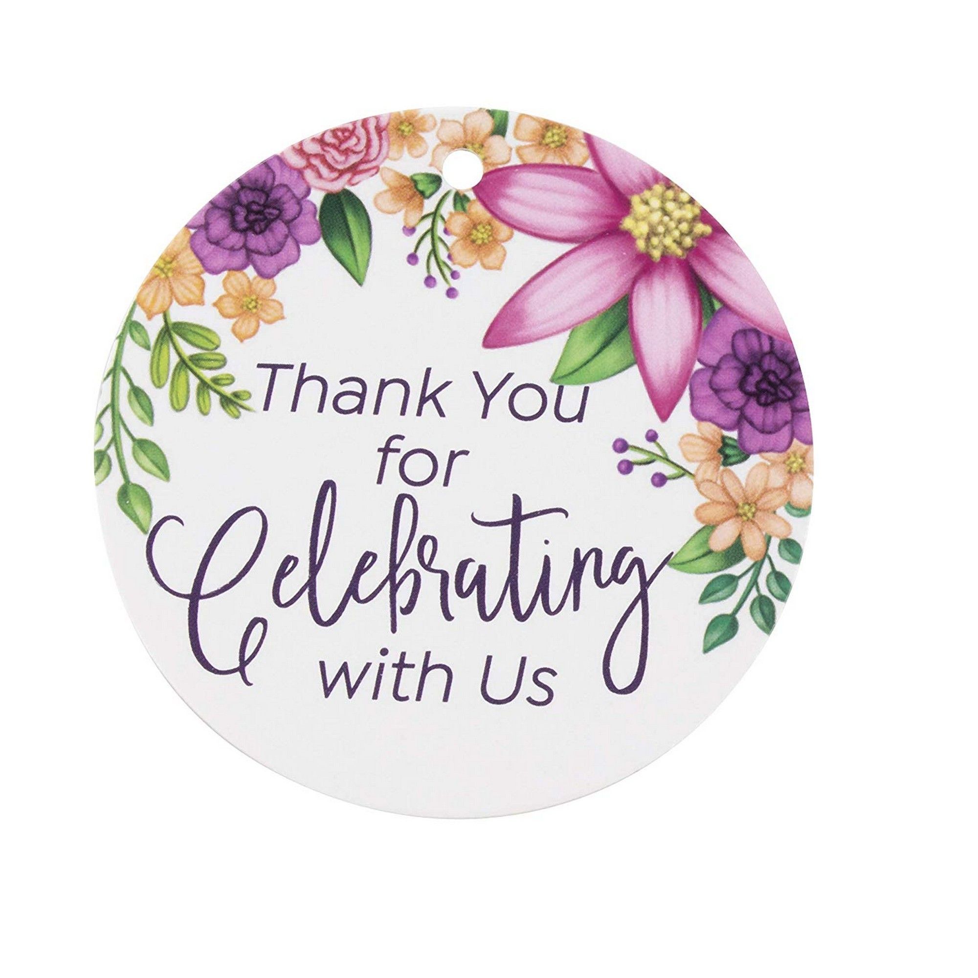 Floral gift wrap Floral thank you tag Floral thank you gift tag Birthday gift tags Flower gift tags Thank you tags with twine