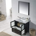 thumbnail image 4 of Blossom 36" Solid Wood Vanity | Espresso | Ceramic Sink | Tempered Glass Doors | Soft-Close Drawers, 4 of 8
