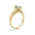 thumbnail image 4 of 1.00 Carat Excellent Pear Cut Real Diamond New Design Solitaire Ring for Wedding Solid 18K Yellow Gold Size 11, 4 of 8