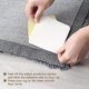 thumbnail image 5 of Xiao Hua 4 almohadillas de agarre para alfombras con tecnología de vacío para pisos de madera, almohadillas antideslizantes lavables para alfombras, agarre en las esquinas para evitar deslizamientos., 5 of 5