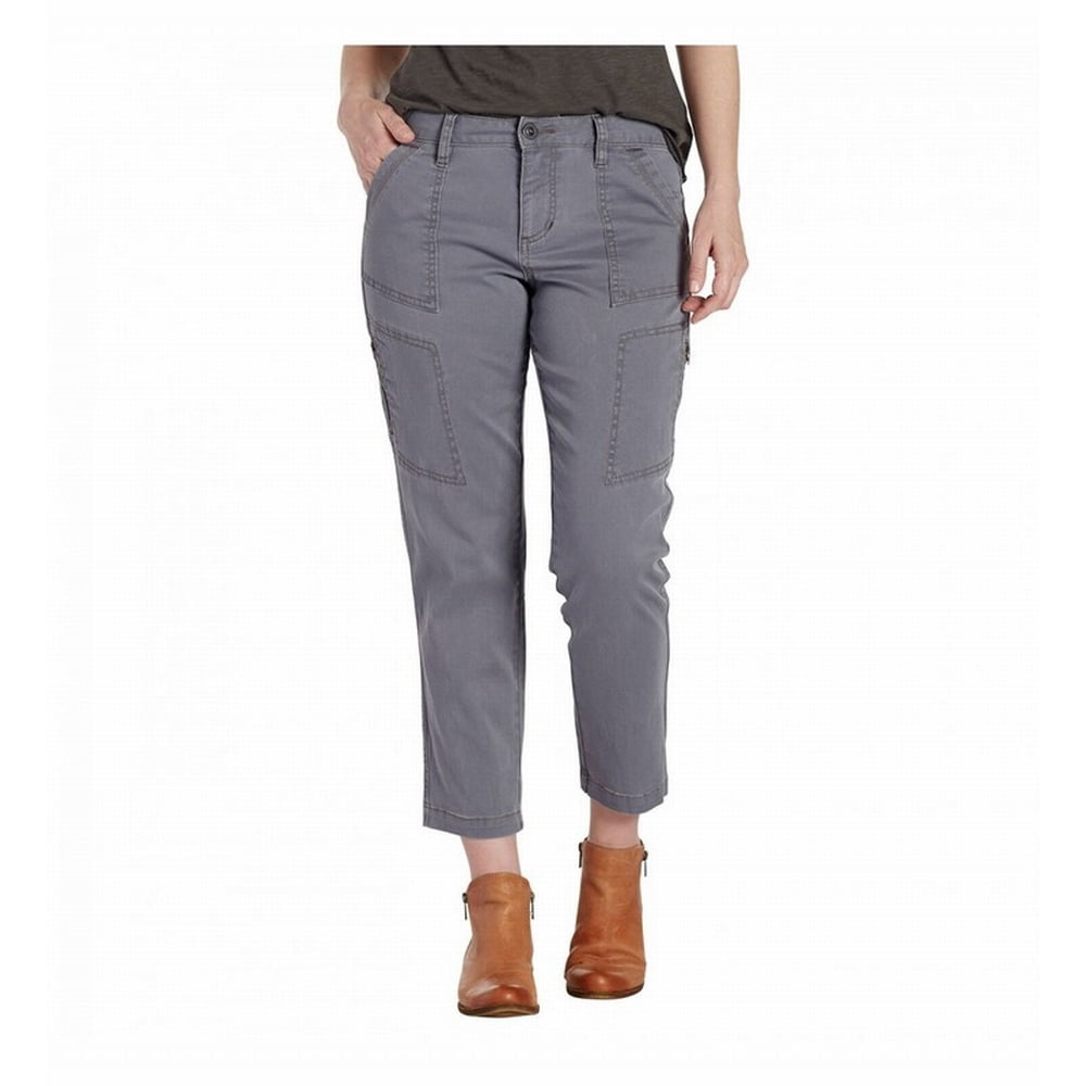 JAG Jeans Jag Jeans NEW Sage Gray Women's Size 4 Utility Capris