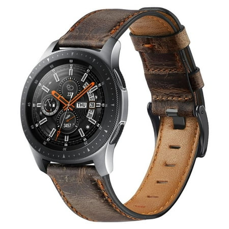 Genuine Leather band for samsung Galaxy watch 3 45mm/46mm/Gear S3 frontier 22mm watch band bracelet for Huawei watch gt-2-2e-pro 46 mm strap