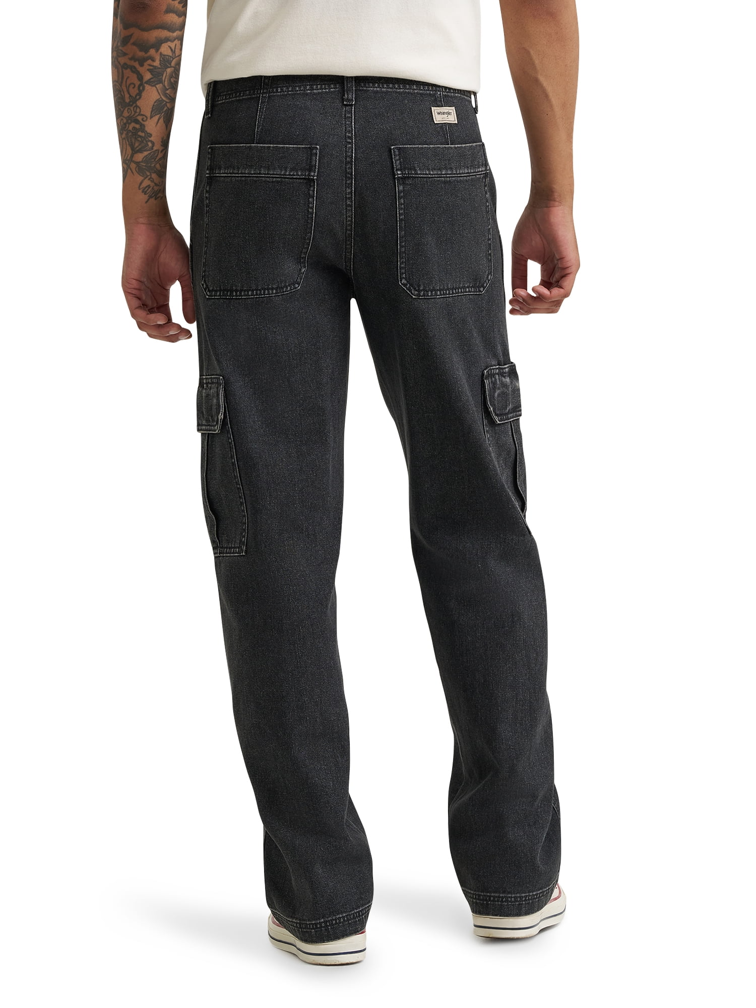 Wrangler® Men's Utility Denim Cargo Jeans