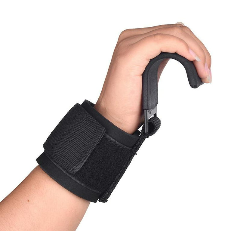 2Fit Weight Lifting Gym Training Hook Wrist Support Gripper Straps Gloves