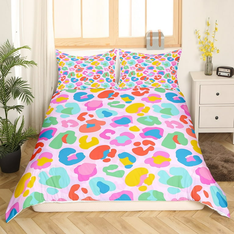 Rainbow Cheetah Print Bedding rainbow-cheetah-print-bedding