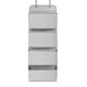thumbnail image 1 of Organizador colgante con 4 bolsillos, estante colgante plegable con 2 ganchos para toallas, pañales, juguetes en el armario de la habitación de los niños, encima de la puerta o en la pared Vhermosa C-2035185-1, 1 of 6