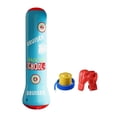thumbnail image 2 of Niños Bolsa de puñetazo divertido Equipo de boxeo para kickboxing practicando karate Guante de bomba azul, 2 of 8